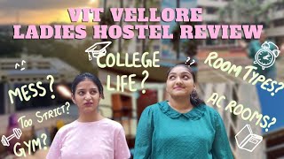 VIT VELLORE Ladies Hostel Tour  2022 [upl. by Charline]