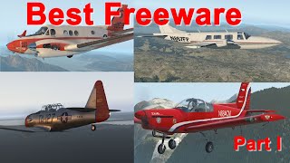 TOP 2022 Freeware Aircraft for XPlane 11  Part I [upl. by Ingles449]