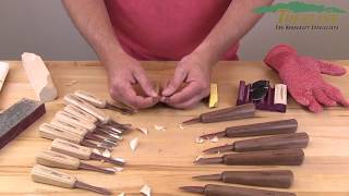 Basic Hand Carving Tools Explained [upl. by Oiril778]