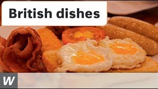 Typical British dishes  EnglischVideo für den Unterricht [upl. by Rabiah515]