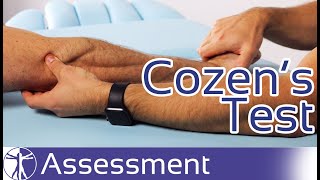 Cozens Test  Lateral Epicondylalgia  Tennis Elbow [upl. by Lotus]