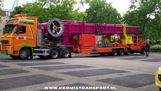 Transport compilatie Kermis Uden 2022 [upl. by Valorie]