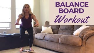 7 Balance Board Exercises  Full Body Workout  Renewal Fitness Coaching [upl. by Nai]