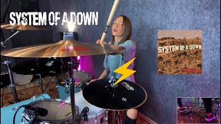 Toxicity  System Of A Down  Drum Cover by Kristina Rybalchenko [upl. by Alhsa]