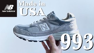 【購入品】アパレル販売員による購入品紹介〜NEW BALANCE 993〜 [upl. by Ieso]