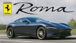 2021 Ferrari Roma Review  STEALTH EXOTIC SUPERCAR [upl. by Valonia]