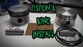 How to Install a Piston and Rings [upl. by Hogle]