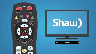 HOW TO  Program your Shaw Receiver Remote to Your TV [upl. by Yetak]