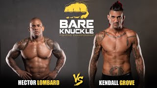 Hector Lombard vs Kendall Grove  BKFC 12 [upl. by Ellenwahs]