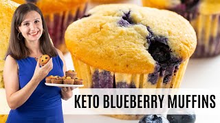 THE BEST KETO MUFFINS Quick Easy And Moist [upl. by Valleau]