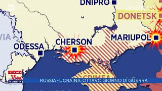 RussiaUcraina ottavo giorno di guerra  La vita in diretta 03032022 [upl. by Anne-Marie]