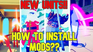 TABS  HOW TO DOWNLOAD TABS MODS  UNLOCK TABS MODS  TABS SECRET UNITS MOD [upl. by Raines]