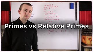 Prime vs Relatively Prime Numbers  Mutual Primes Coprimes Number Theory [upl. by Sivra]