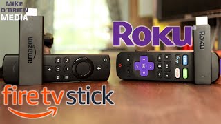 Amazon Fire TV Stick vs Roku Streaming Stick  Voice Remote TV Controls HD Streaming [upl. by Zandra365]