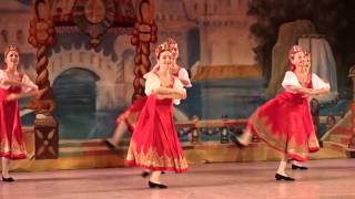 Greenwich Ballet Academy  Nutcracker 2016  Russian Dance [upl. by Annasor]