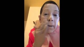 Whiteface makeup tutorial [upl. by Elinnet74]