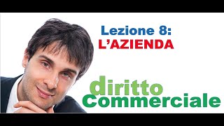 Diritto Commerciale Video Lezione n8 Lazienda [upl. by Erle]