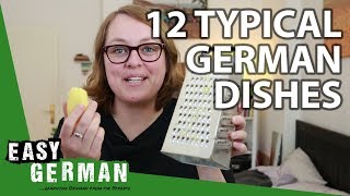 12 typical German Dishes  Easy German 242 [upl. by Vorfeld]