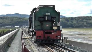 The Welsh Highland Railway  Caernarfon to Porthmadog [upl. by Aldora852]