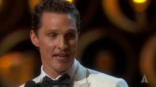 Matthew McConaughey winning Best Actor  86th Oscars 2014 [upl. by Certie900]