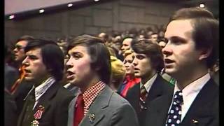 The internationale in Soviet Union National Congress 1978 Интернационал [upl. by Daria95]