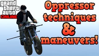 Gunrunning Oppressor maneuvers and techniques guide  GTA Online [upl. by Ertha]