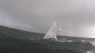 420 extreme sailing  40knots [upl. by Neahs188]