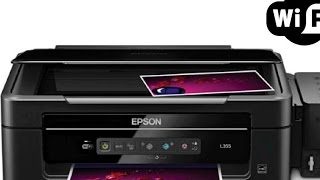 Setting WiFi Printer  EPSON L355 WiFi COMPLETE SETUP GUIDE ON WINDOW 10 [upl. by Dori]