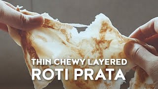 How to Make Roti Prata at Home  Recipe [upl. by Kirimia437]