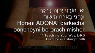 quotADONAI Oriquot The LORD is My Light Psalm 27 Original Version Biblical Hebrew Christene Jackman [upl. by Halas]