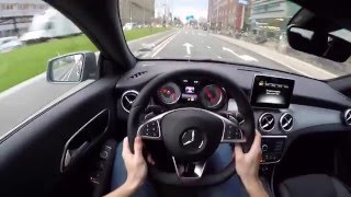 MercedesBenz CLA 220 CDI AMG styling  POV drive [upl. by Nuahsyd619]