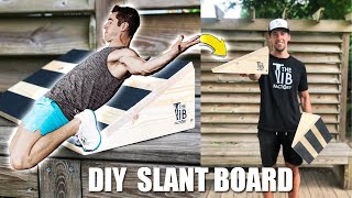 DIY Knees Over Toes Guy Slant Board  How to Make Slant Board for kneesovertoesguy exercises [upl. by Mailli591]