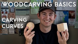 BEGINNER WOODCARVING  How to Hand Carve a Wooden Sphere [upl. by Corie406]