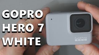 GoPro Hero 7 White Review  Unboxing User Interface amp Video Tests [upl. by Anaibaf]