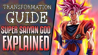 Super Saiyan God Explained [upl. by Yesac]