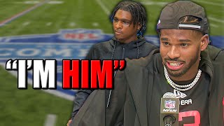 Shedeur Sanders Exposed something major at the NFL Combine [upl. by Shalna]