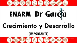 Crecimiento y Desarrollo para el ENARM  Dr Garcia [upl. by Aubrey]