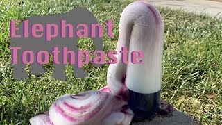 Elephant Toothpaste Experiment made easy [upl. by Ennahteb]