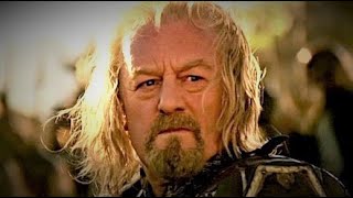 THEODEN King of Rohan Lord of the Rings [upl. by Sucirdor]