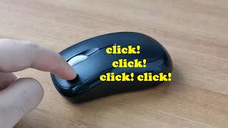 🐭 How to repair a Microsoft Wireless Mouse that is double clicking by itself 🐭 [upl. by Clarette]