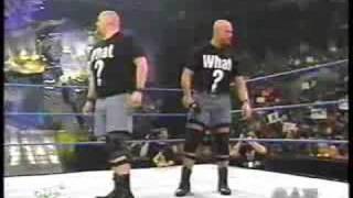 Stone cold confronts chris jericho and mad tvs will sasso [upl. by Ahseinet]