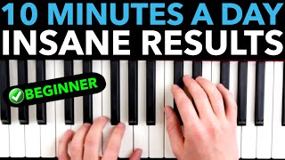 The PERFECT Piano Practice Morning Routine For Beginners [upl. by Ynnam]