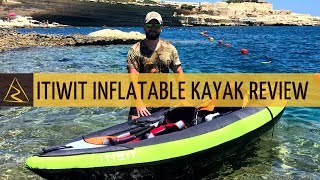 ITIWIT 2 Men Inflatable Kayak  Unboxing and Review  DECATHLON [upl. by Stiruc]