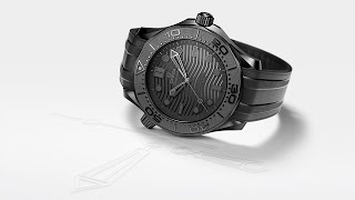 Seamaster Diver 300M Black Black  OMEGA [upl. by Ocsecnarf371]