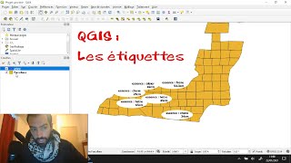 Tuto de cours QGIS  Les étiquettes [upl. by Neira686]