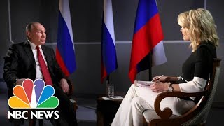 President Vladimir Putin On Russian Election Interference Full Report  Megyn Kelly  NBC News [upl. by Cynar]