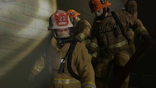 GTA 5 PS4  Mission 64  The Bureau Raid Fire Crew Gold Medal [upl. by Acinoda]