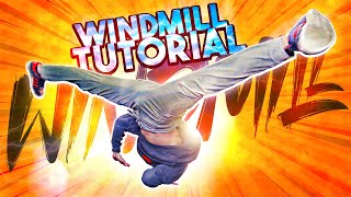 Learn How to Windmill  Breakdance Tutorial [upl. by Adnola990]