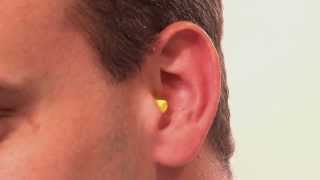 How To Properly Insert Ear Plugs  Boys Town Ear Nose amp Throat Institute [upl. by Belamy320]