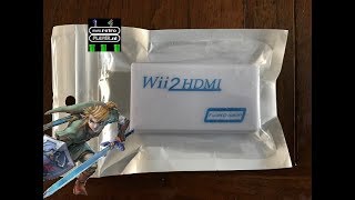 Wii2HDMI Review  How to connect the Wii to a HDMI TV [upl. by Hazlett]